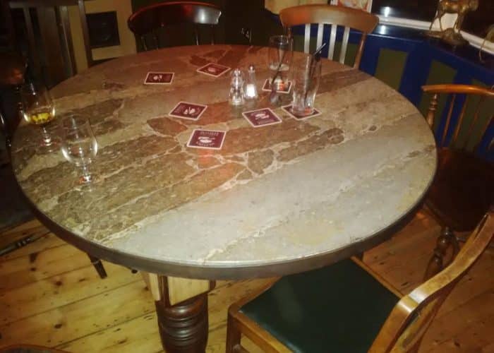Sussex marble table